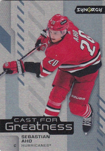 insert karta SEBASTIAN AHO 21-22 Synergy Cast for Greatness číslo CG-15